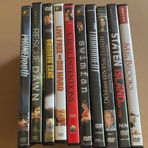DVD Movies Bundle of 10